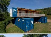捷克共和国集装箱设计的小型旅店