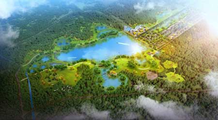肥西官亭生态园景观工程设计