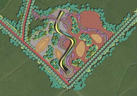 肥西官亭生态园景观工程设计