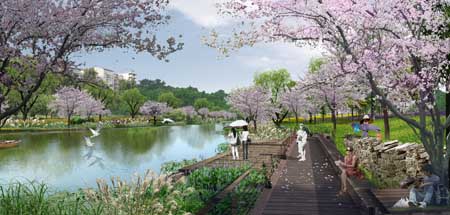 四川省南部县八尔湖乡村湿地、环湖绿道及徒步道旅游景观方案设计